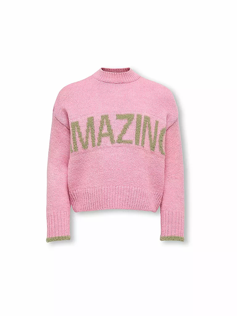 ONLY | Mädchen Pullover KMGAMOUR  | rosa