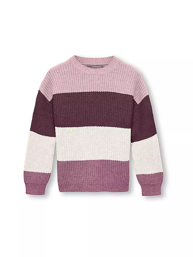 ONLY | Mädchen Pullover KMGSANDY  | dunkelrot