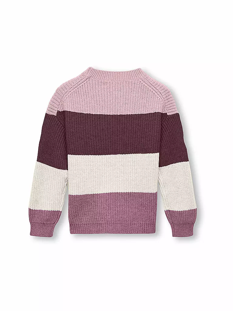 ONLY | Mädchen Pullover KMGSANDY | dunkelrot