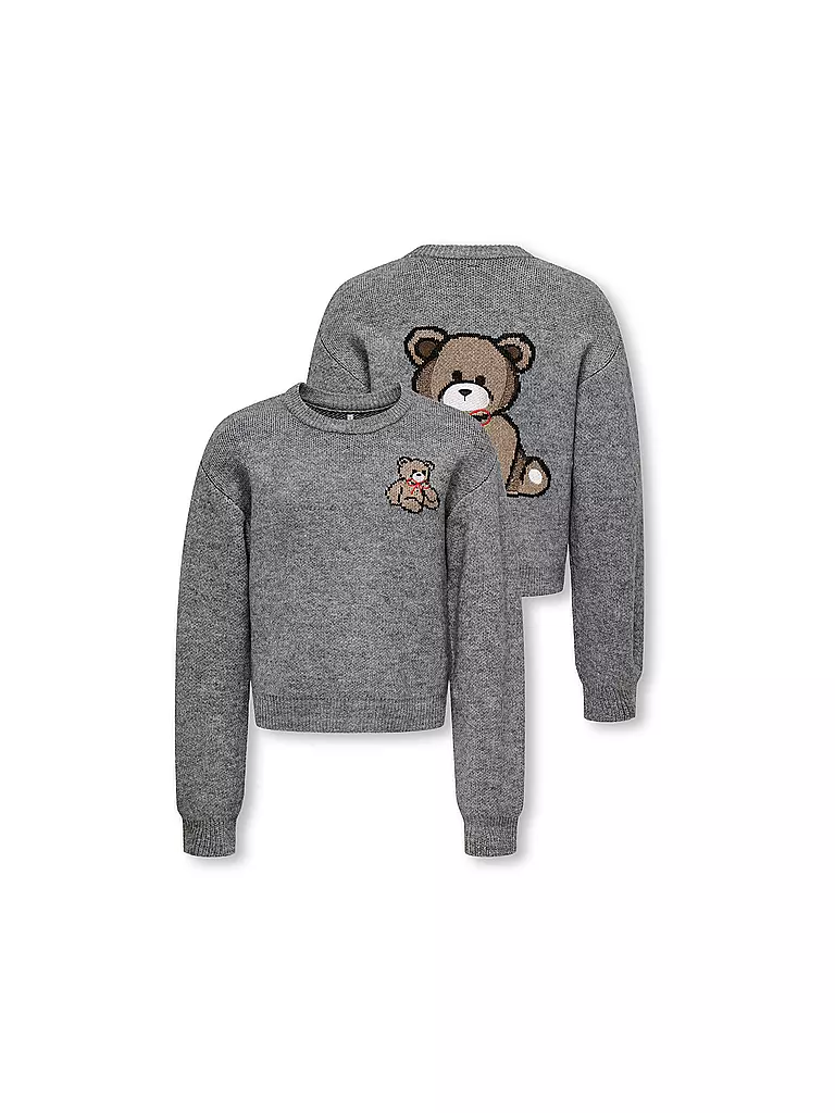 ONLY | Mädchen Pullover | grau