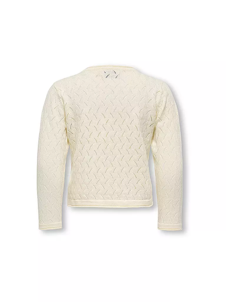 ONLY | Mädchen Strickjacke KMGMEGAN LIFE | creme
