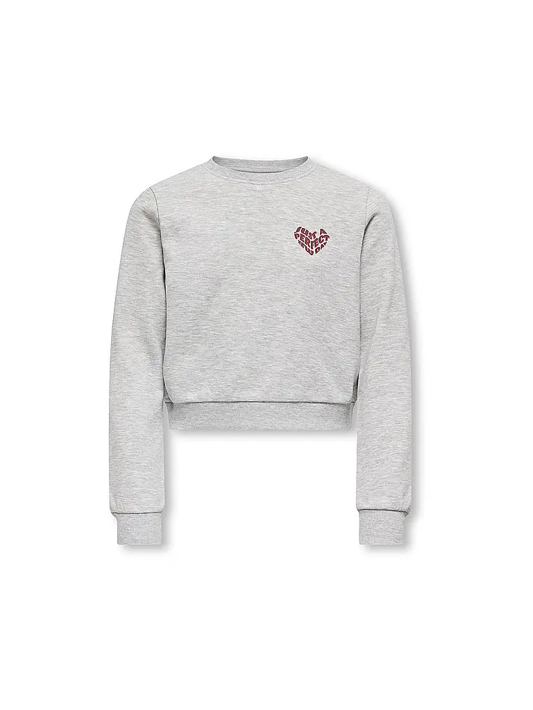 ONLY | Mädchen Sweater KOGRITA | Hellgrau