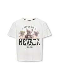 ONLY | Mädchen T-Shirt KOGDITTE | Weiss