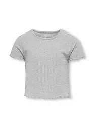 ONLY | Mädchen T-Shirt KOGNELLA | hellgrau