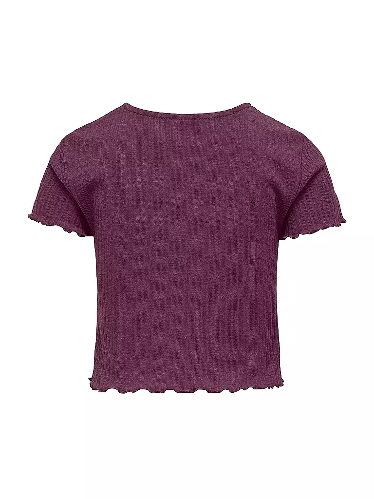 ONLY | Mädchen T-Shirt KOGNELLA | dunkelrot