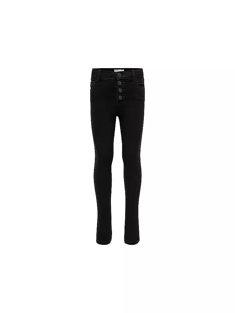 ONLY | Mädchenjeans KONROSE BUTTON  | schwarz