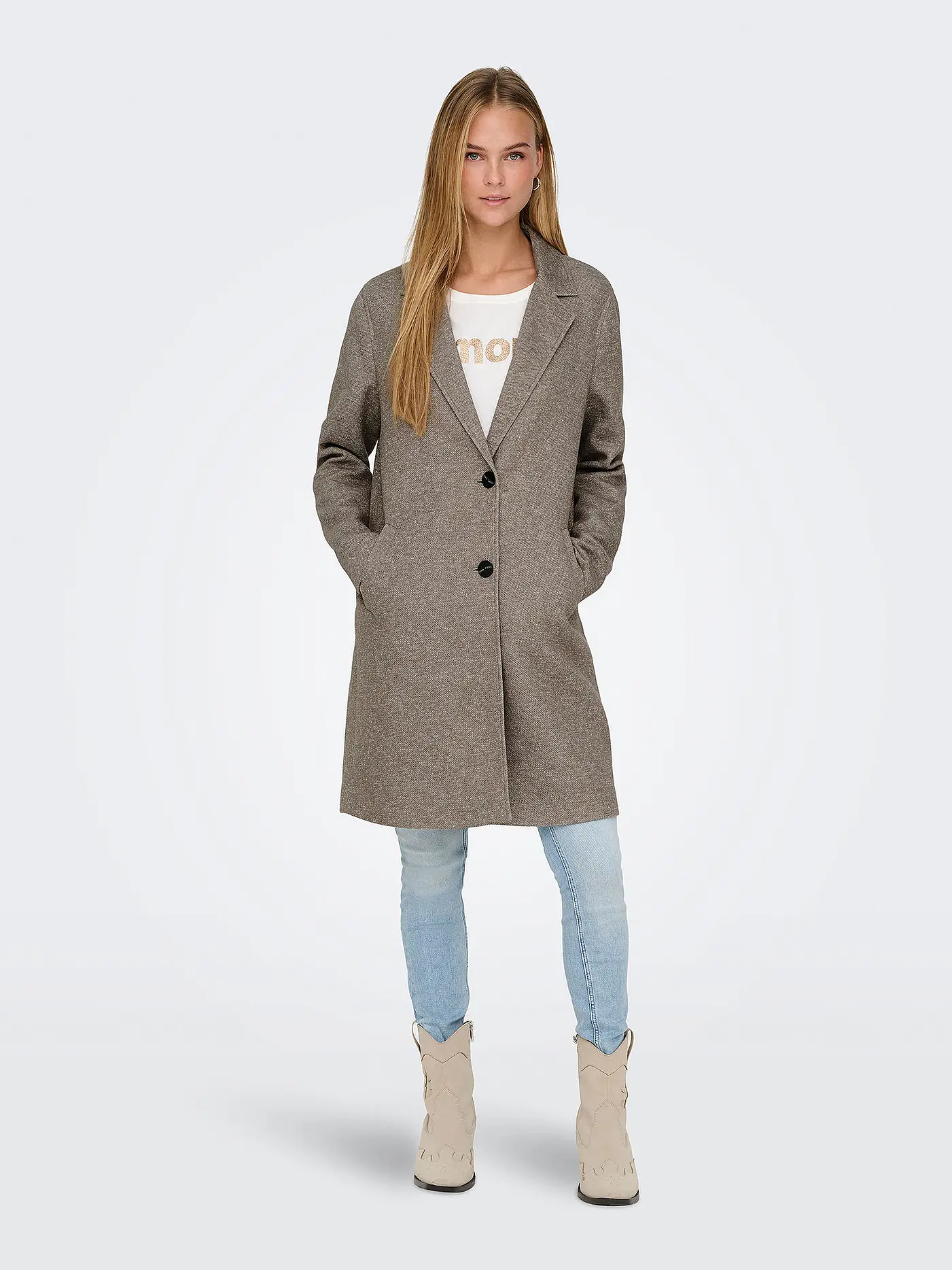 ONLY | Mantel ONLSEDONA  | hellbraun