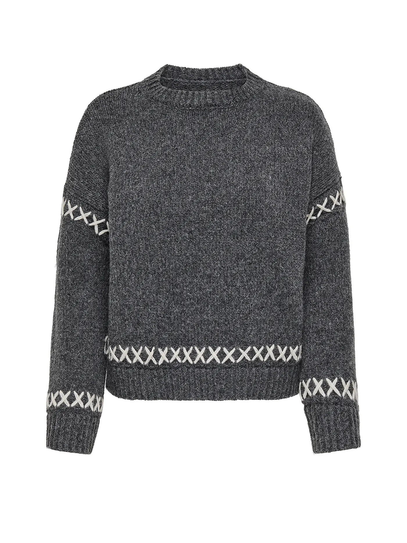 ONLY | Pullover ONLAMANDA | grau
