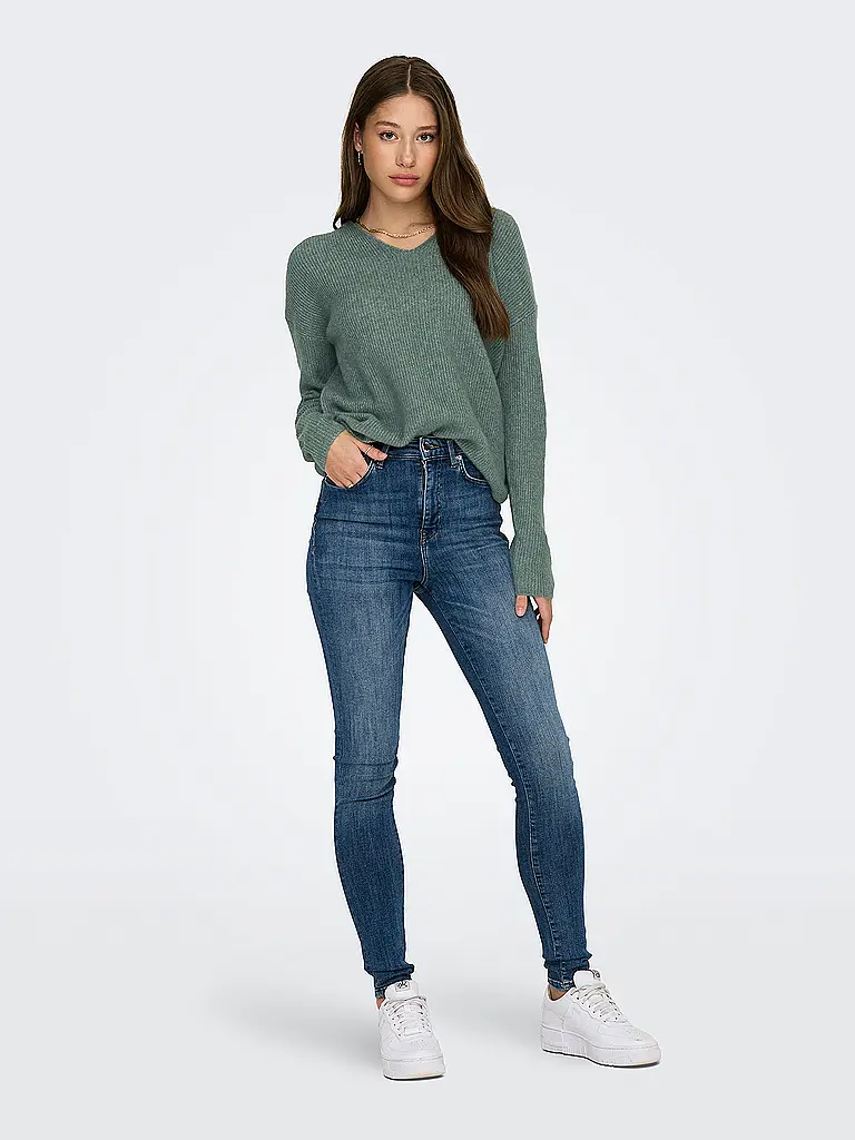 ONLY | Pullover ONLCAMILLA | dunkelgrün