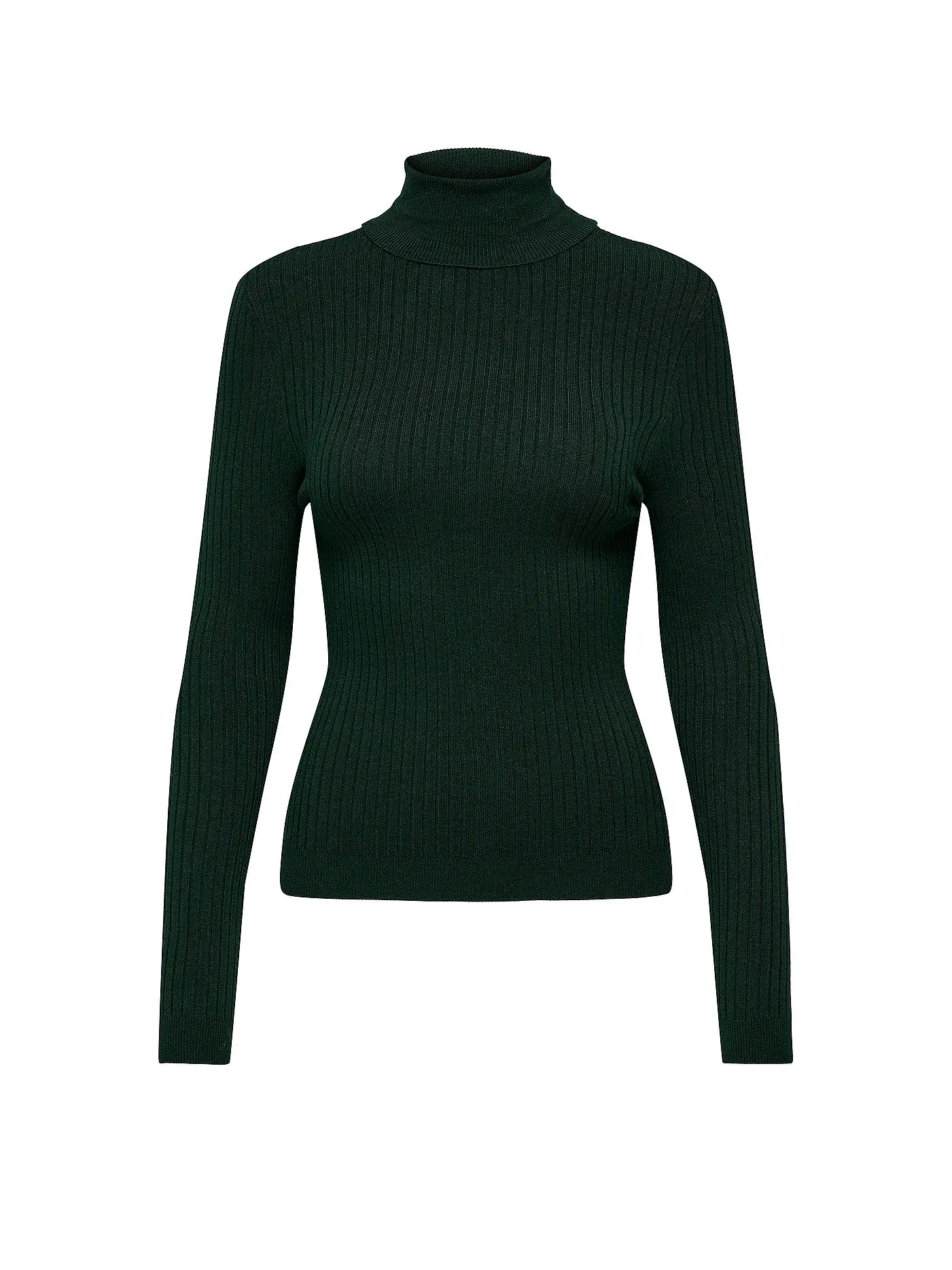 ONLY | Rollkragenpullover ONLKAROL | dunkelgrün