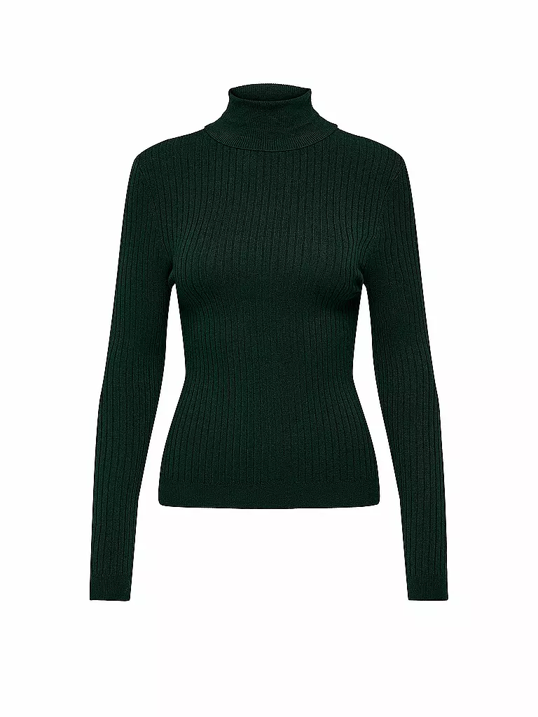 ONLY | Rollkragenpullover ONLKAROL | dunkelgrün