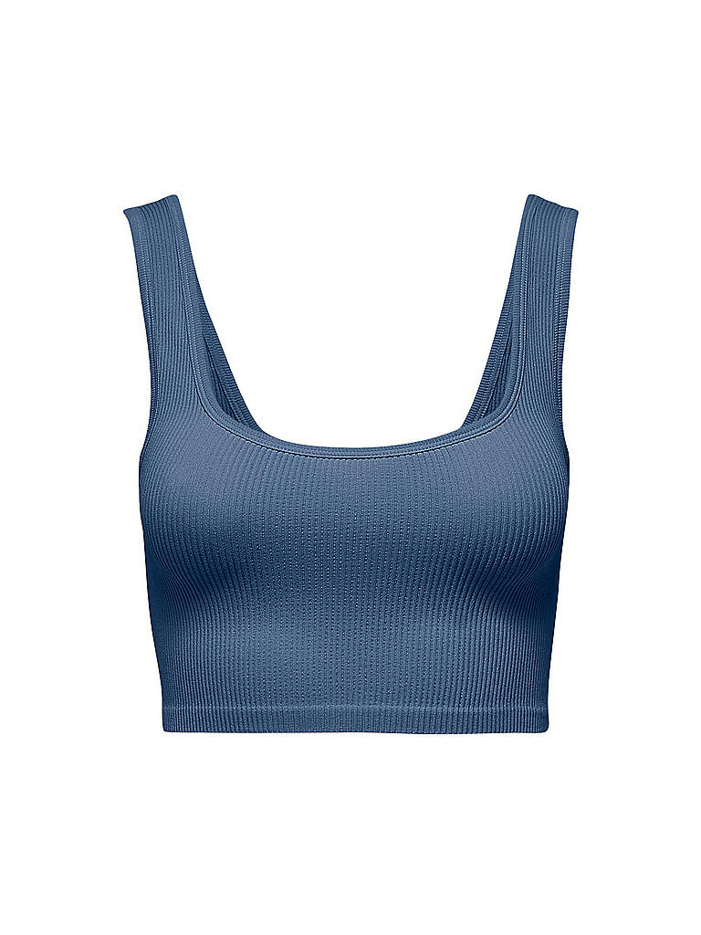 ONLY | Sport Top Cropped Fit ONLGWEN  | blau