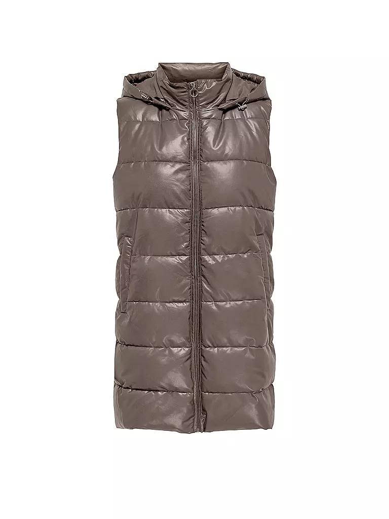 ONLY | Steppgilet ONLNEWANJA | hellbraun