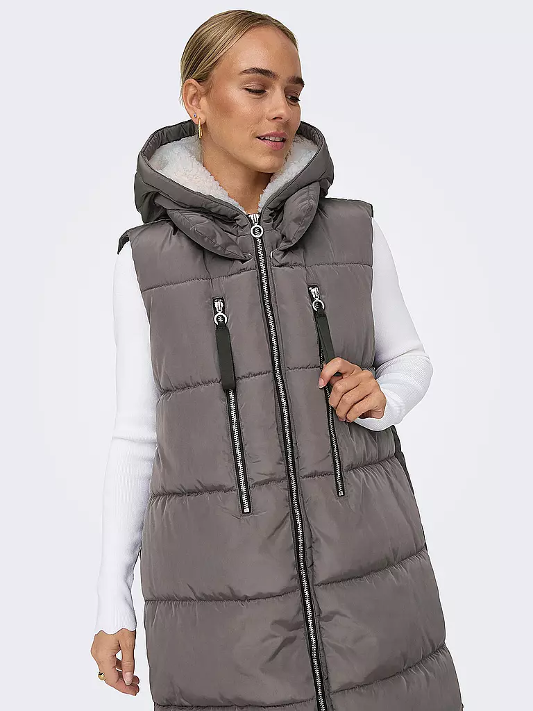 ONLY | Steppgilet ONLNEWNORA | grau