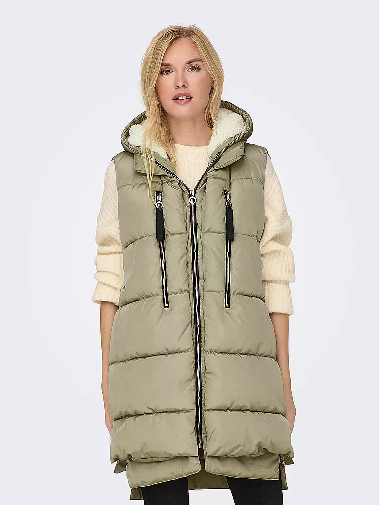 ONLY | Steppgilet ONLNEWNORA | beige