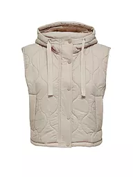 ONLY | Steppgilet ONLVALENTINA | beige