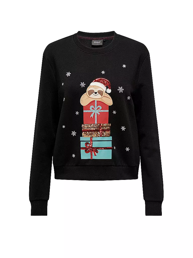 ONLY | Sweater ONLYDA CHRISTMAS  | schwarz