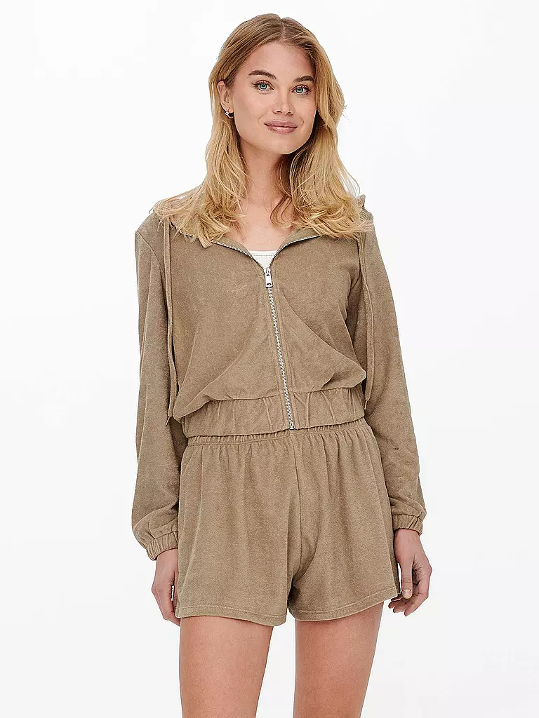 ONLY | Sweatjacke ONLTARA  | braun