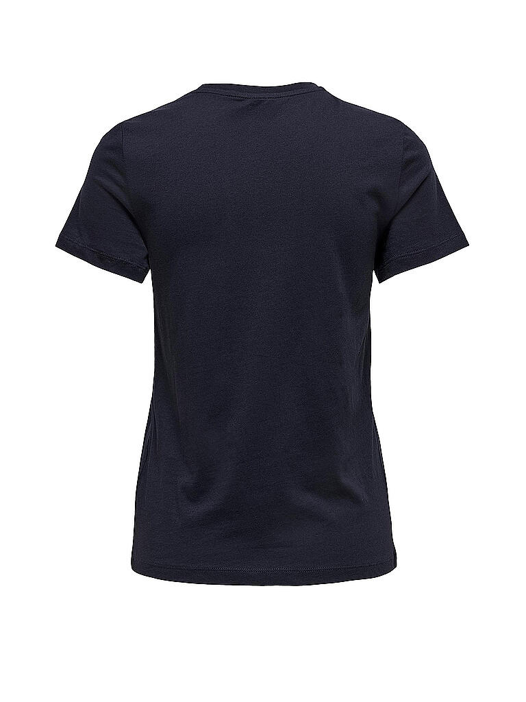 ONLY | T Shirt " ONLYRSA CHRISTMAS " | blau