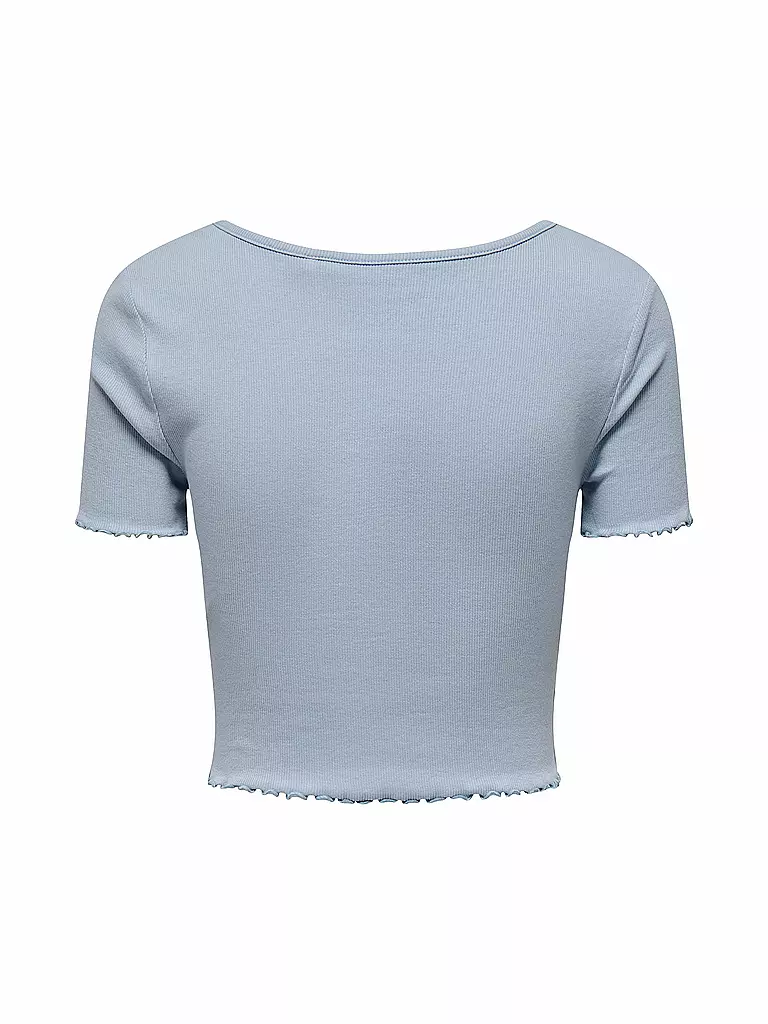 ONLY | T-Shirt Cropped Fit ONLBETTY | hellblau