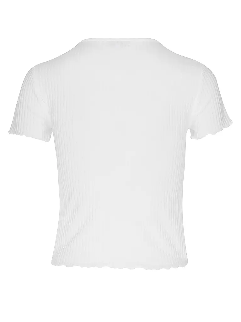ONLY | T-Shirt Cropped ONLEMMA | hellgrau
