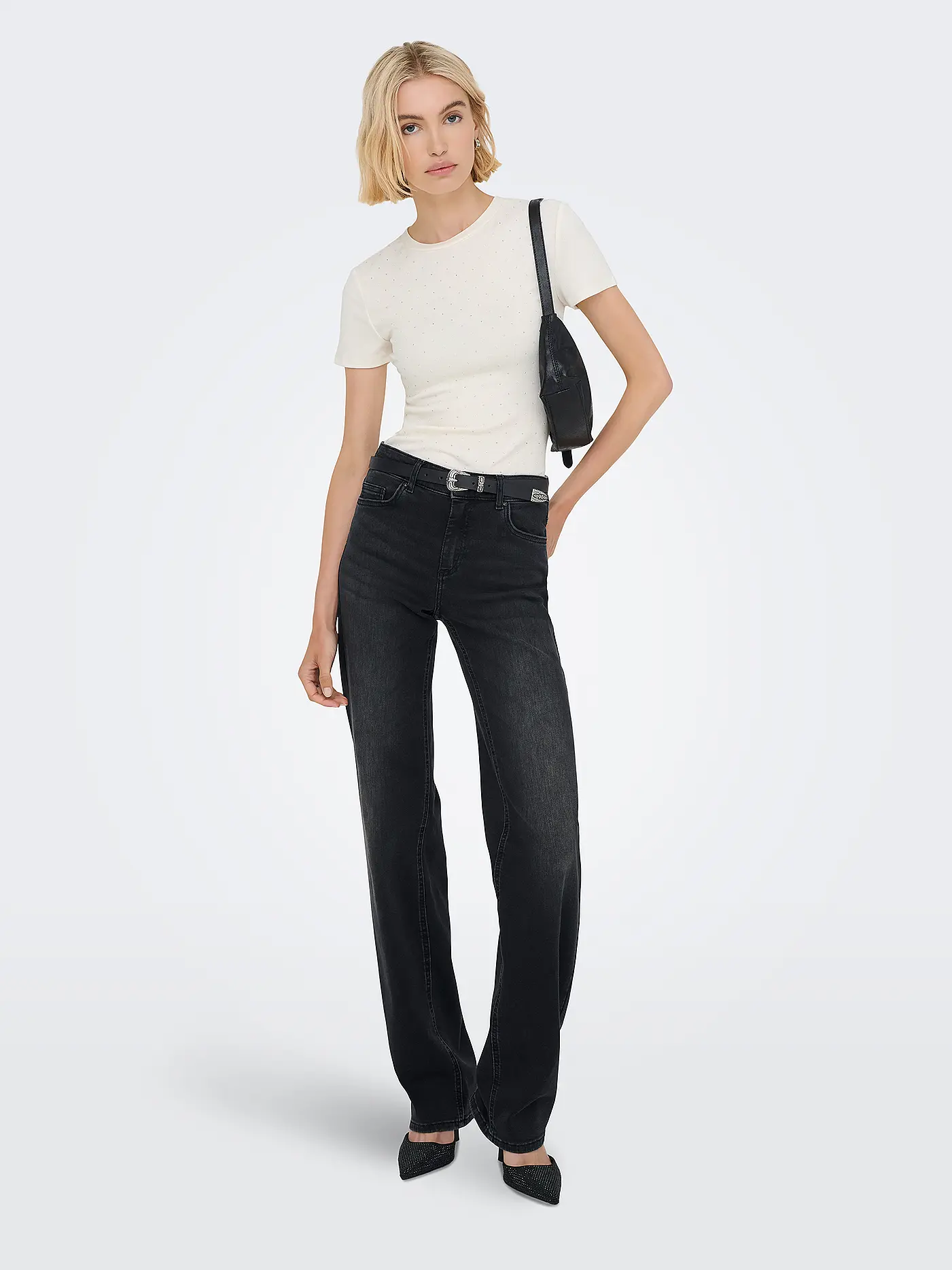 ONLY | T-Shirt ONLARNHEM  | creme