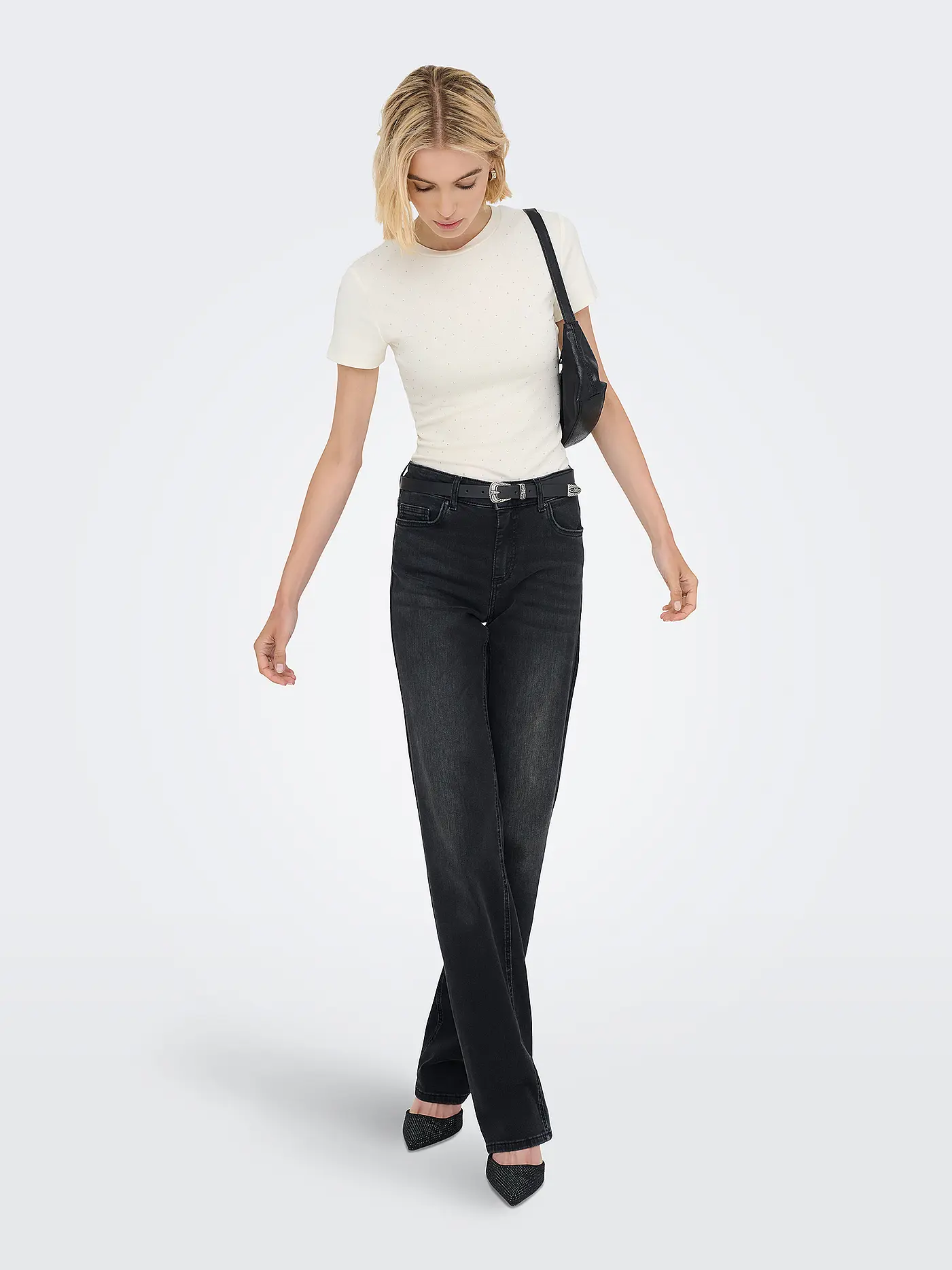 ONLY | T-Shirt ONLARNHEM  | creme