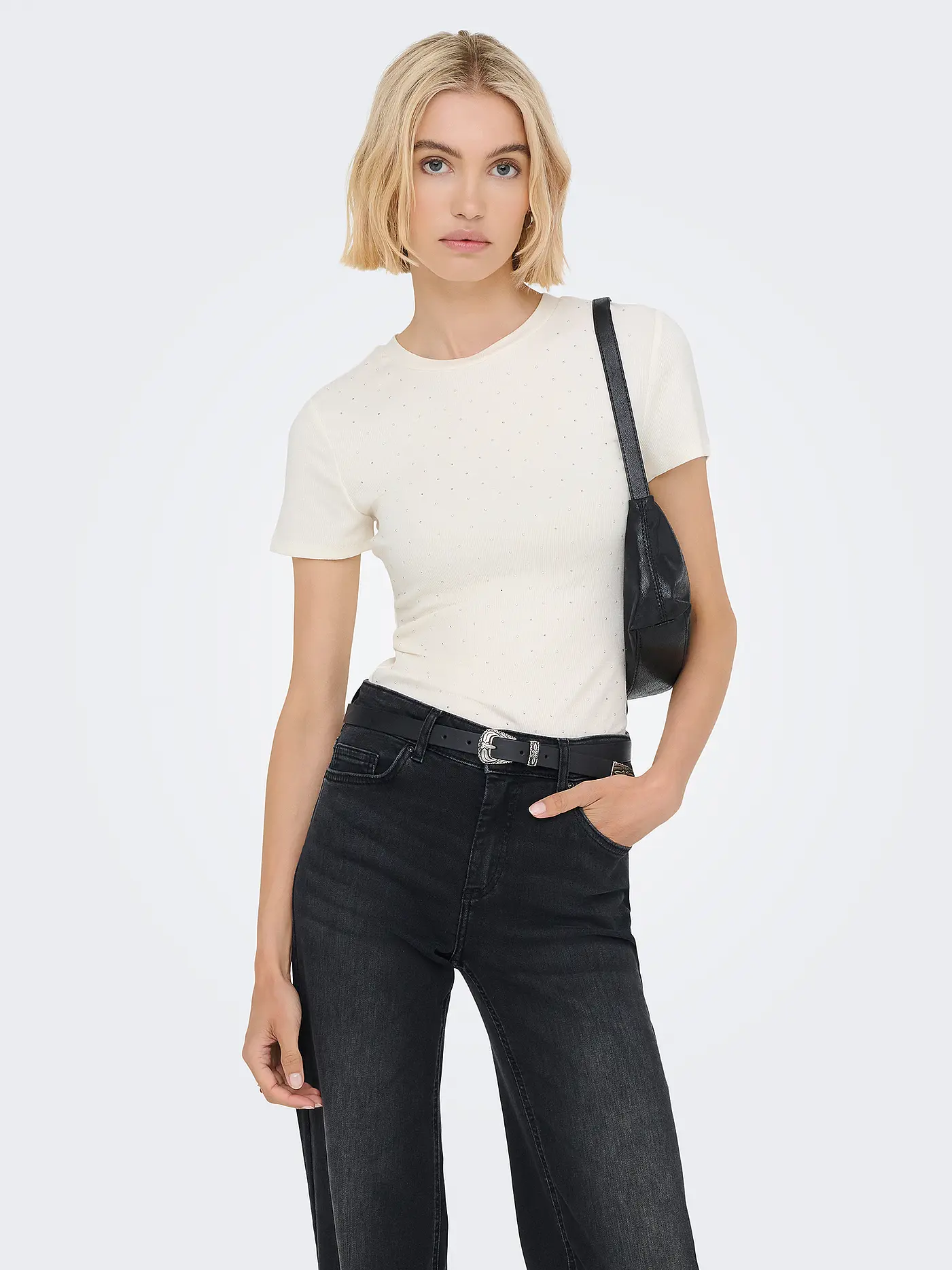 ONLY | T-Shirt ONLARNHEM  | creme