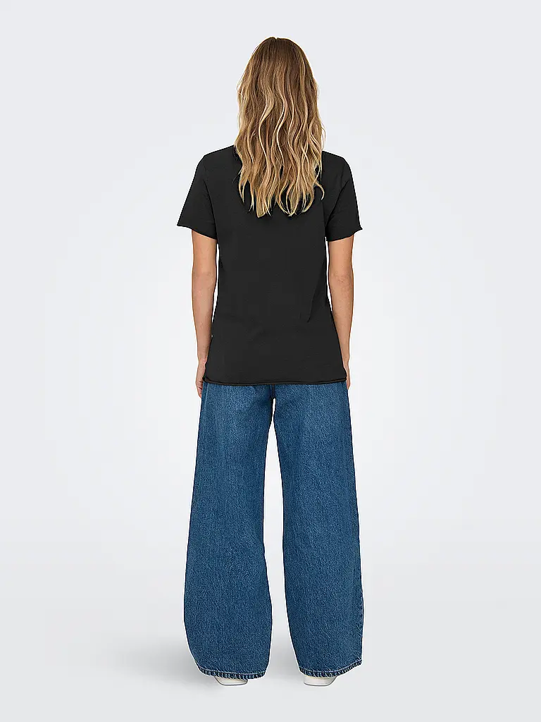 ONLY | T-Shirt ONLLUCY | Schwarz