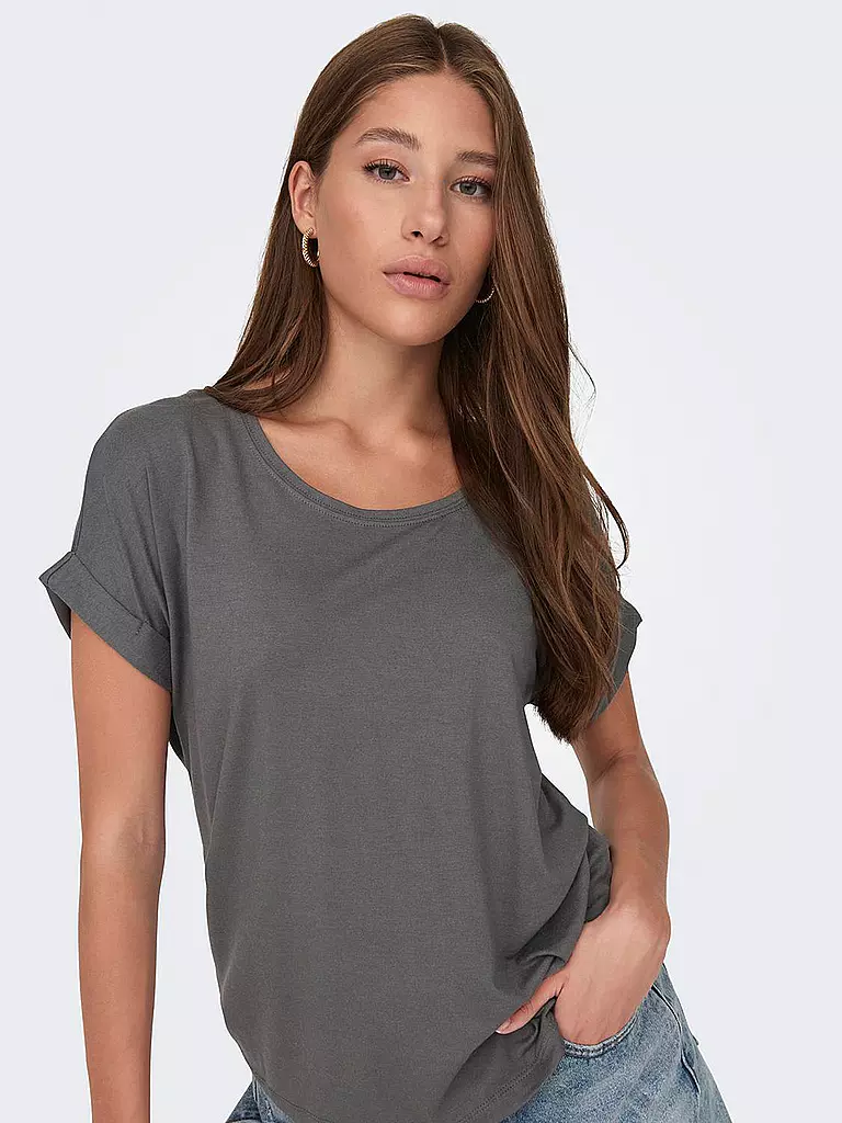 ONLY | T-Shirt ONLMOSTER | grau