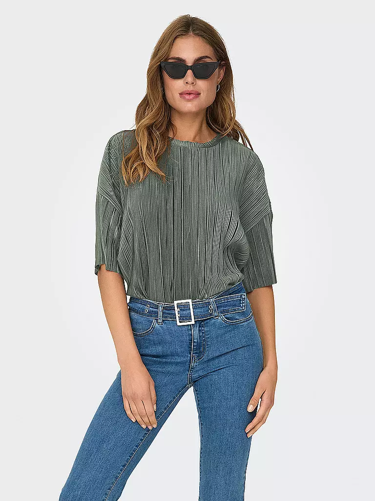 ONLY | T-Shirt ONLRAVENNA | grau