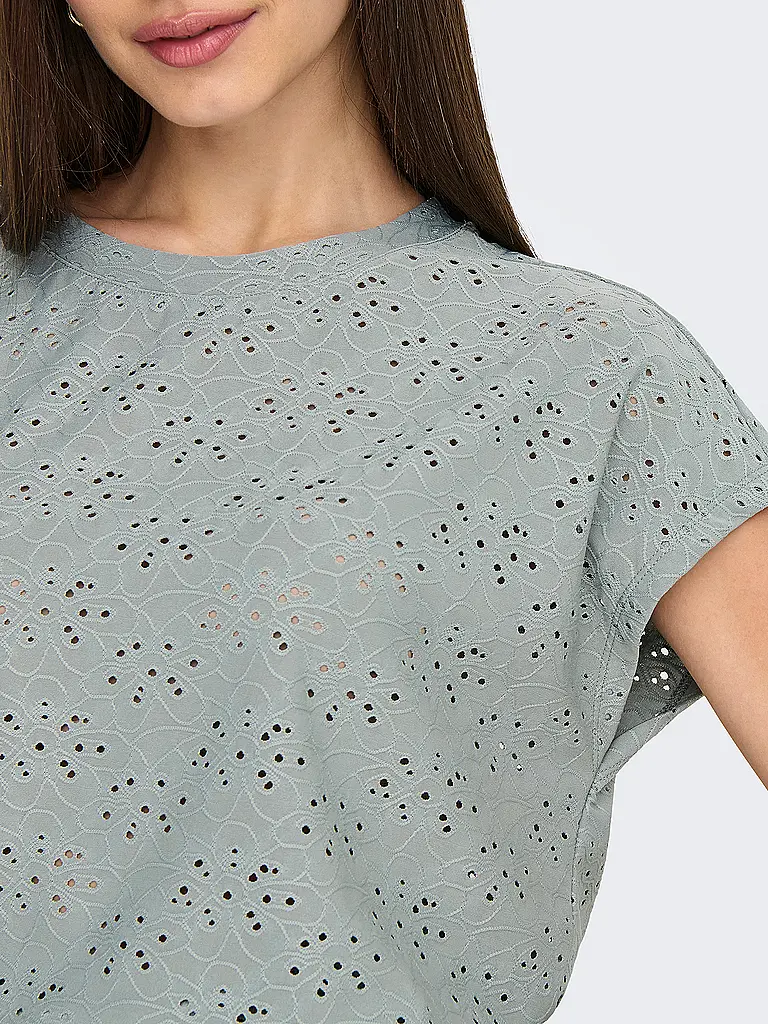 ONLY | T-Shirt ONLSMILLA | Grau