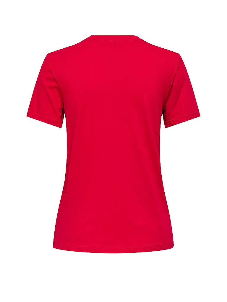ONLY | T-Shirt ONLXMAS | rot