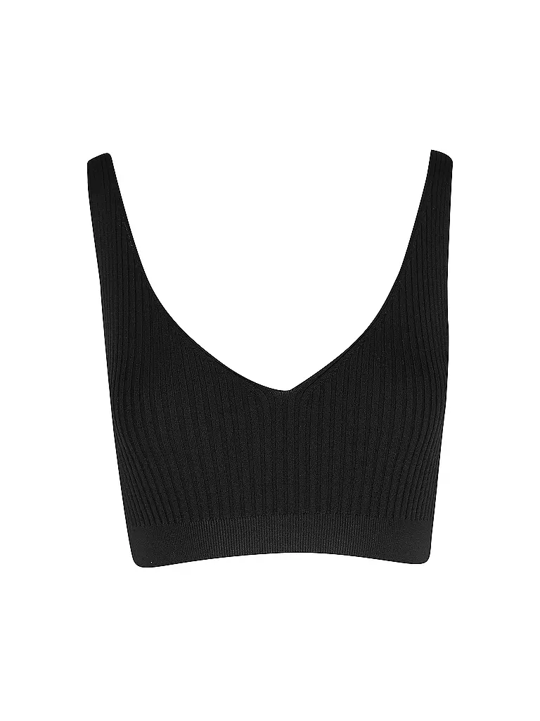 ONLY | Top Cropped Fit | schwarz