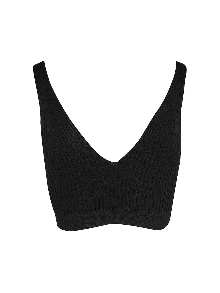 ONLY | Top Cropped Fit | schwarz