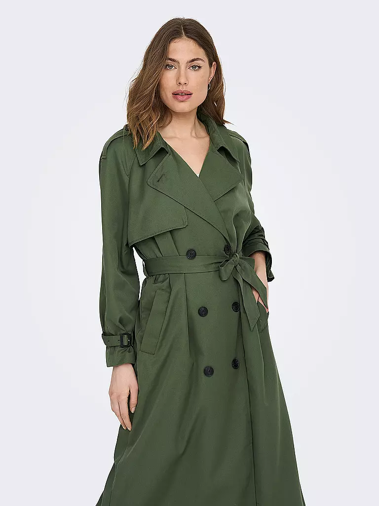 ONLY | Trechcoat  ONLCHLOE | olive