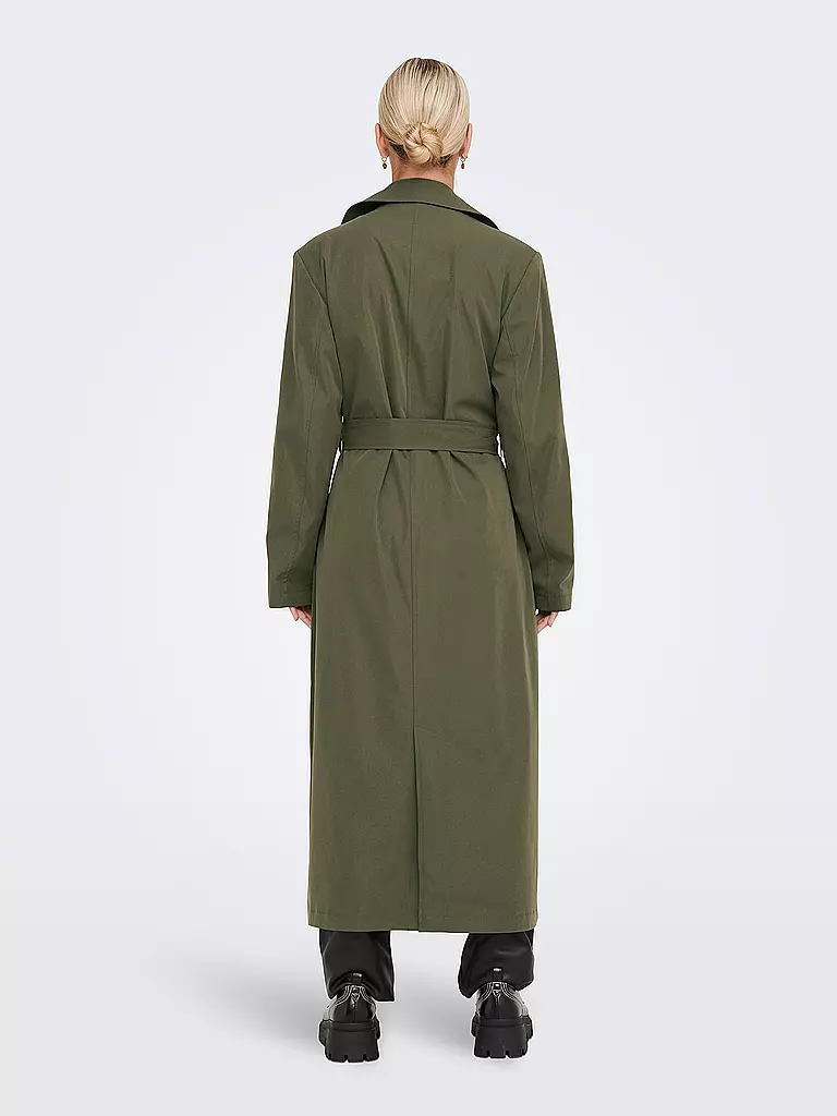 ONLY | Trenchcoat ONLKASTANJE  | olive