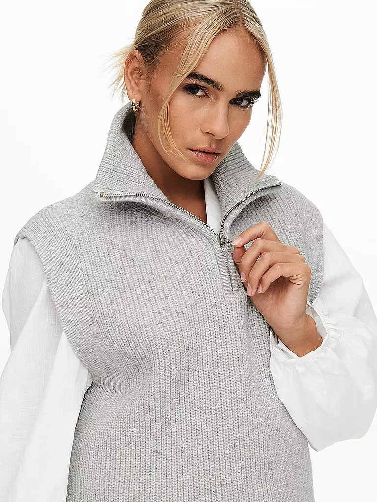 ONLY | Troyer Pullunder ONLTIA  | grau