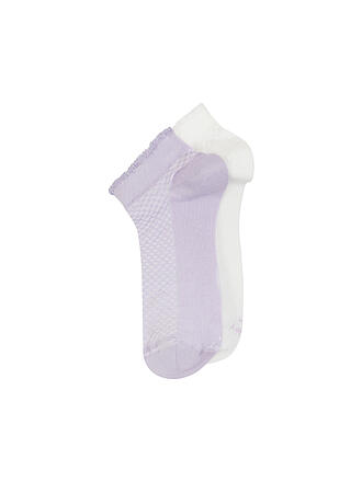 OOLEY | Socken 2er Pkg. ELEGANT S. Lilac/White 