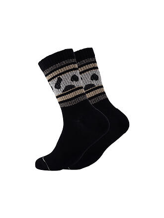 OOLEY | Socken COW ALLOVER black
