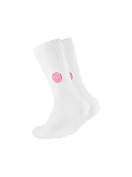OOLEY | Socken ICON LEMON SMILE weiss | weiss