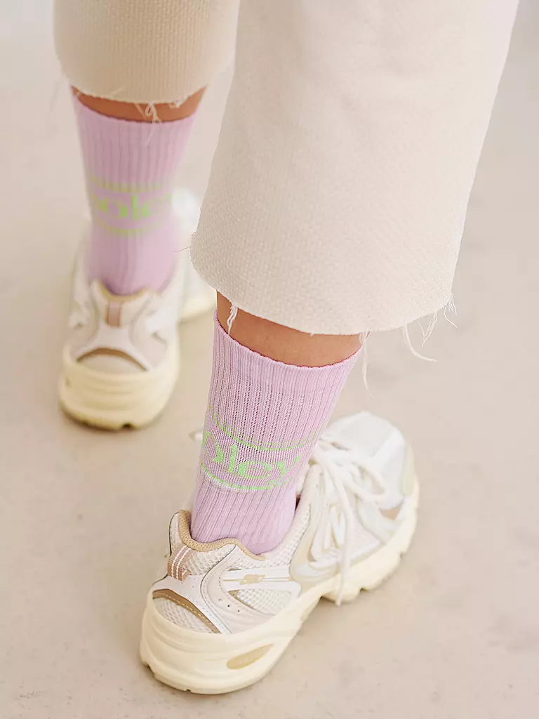 OOLEY | Socken NEON 1 PASTEL lavender | lila