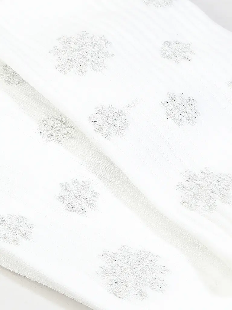 OOLEY | Socken Socken ICON XMAS snowflake | Weiss