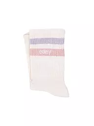 OOLEY | Socken STREETMOOD weiss / lemon | weiss