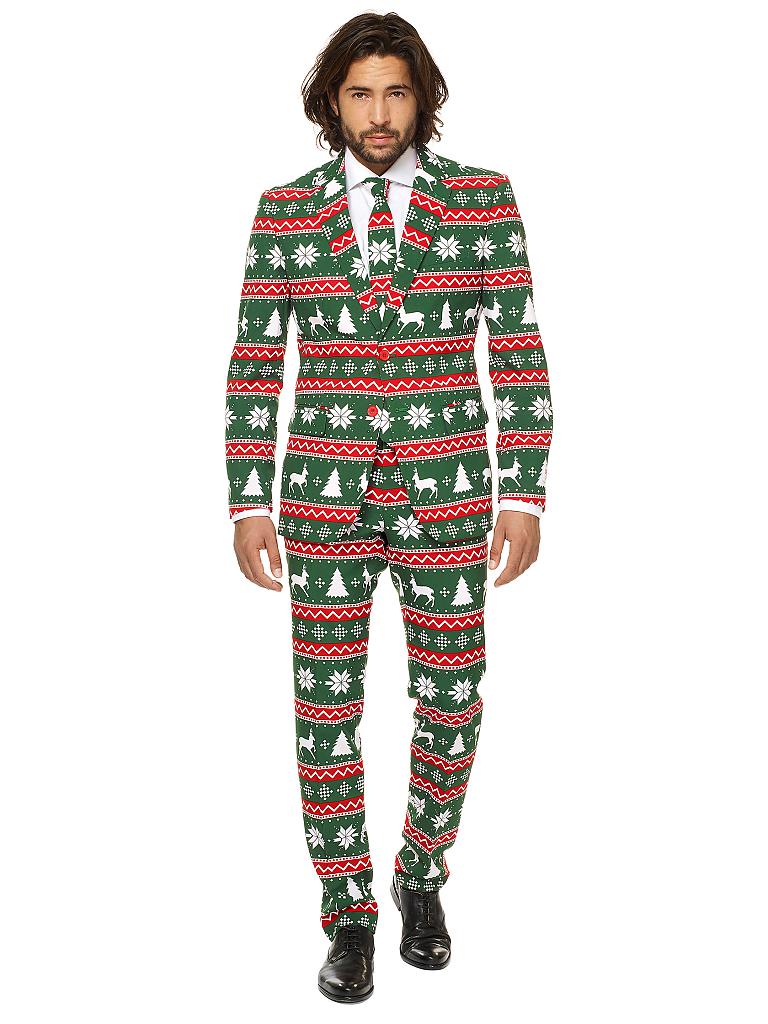 OPPOSUITS | Weihnachts-Anzug "Festive Green" | 