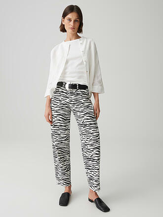 OPUS PANTS | Jeans Balloon Fit MARI CLEAR ZEBRA