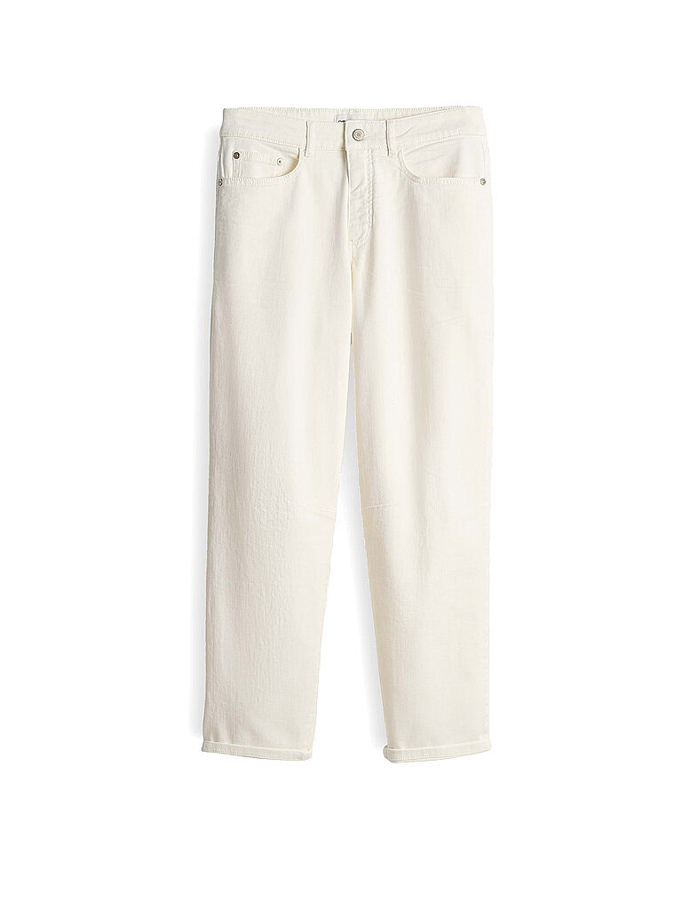 OPUS PANTS Jeans Straight Fit 7/8 MELLY RELAX weiss | 36/L28