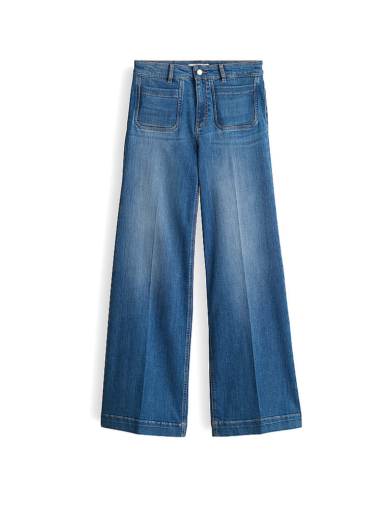OPUS PANTS Jeans Wide Leg MELLY CRISP blau | 38/L32