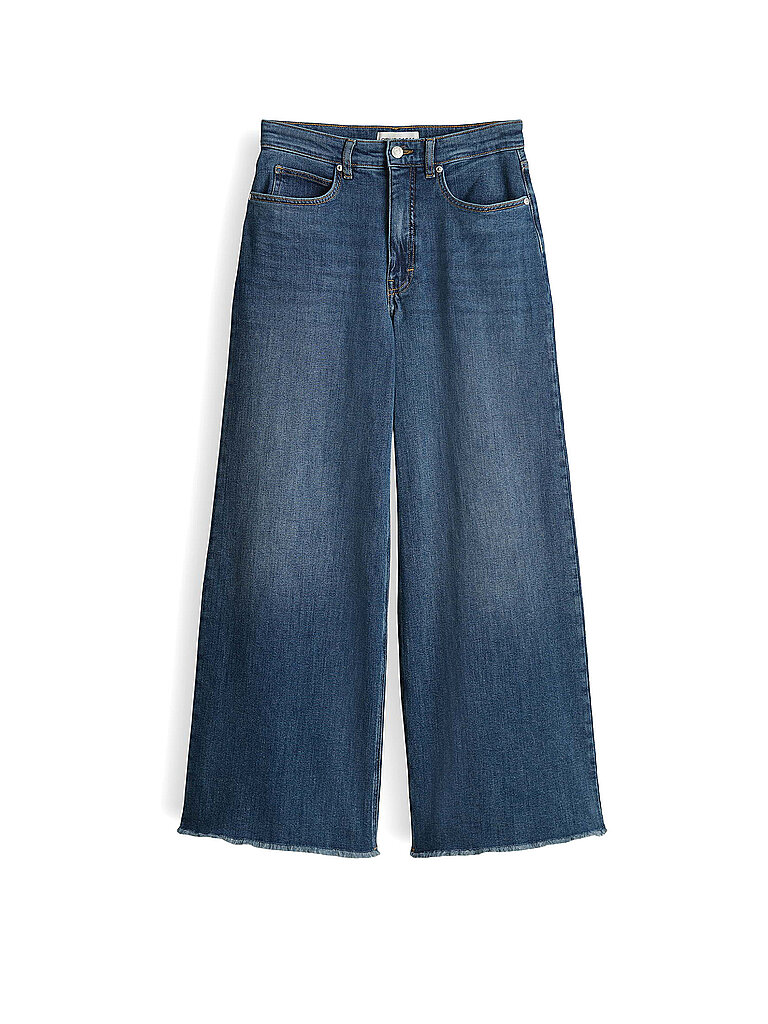 OPUS PANTS Jeans Wide Leg MARI MASH dunkelblau | 40/L26