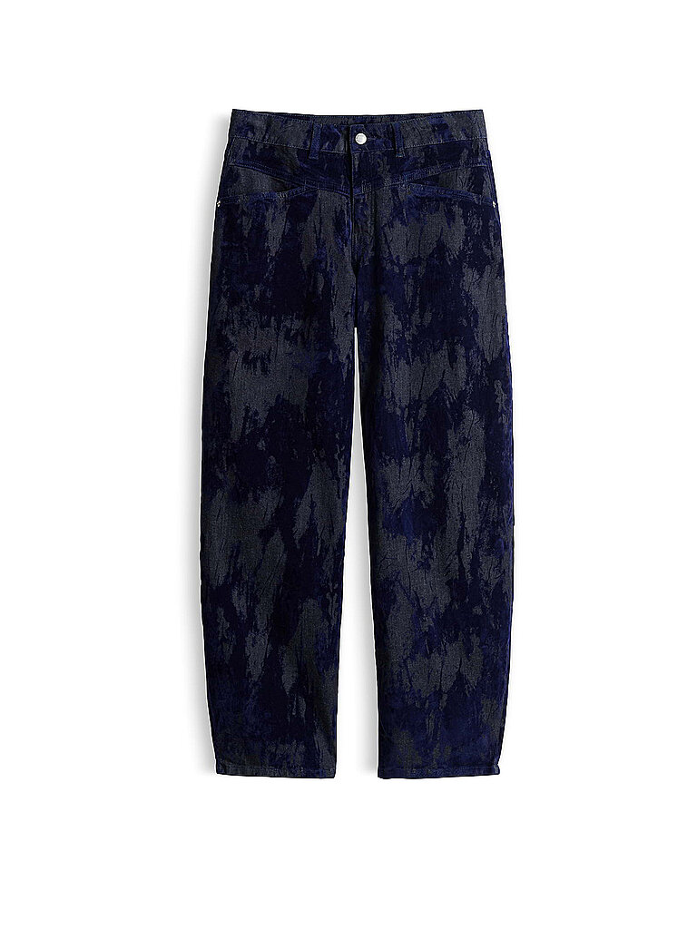 OPUS PANTS Jeans Balloon Fit MARI COSMO dunkelblau | 38/L28